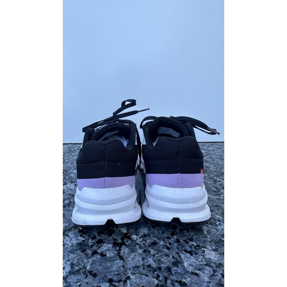 On Cloudrunner Shoes Womens 7.5 Black Purple White Sneakers - Picture 7 of 12